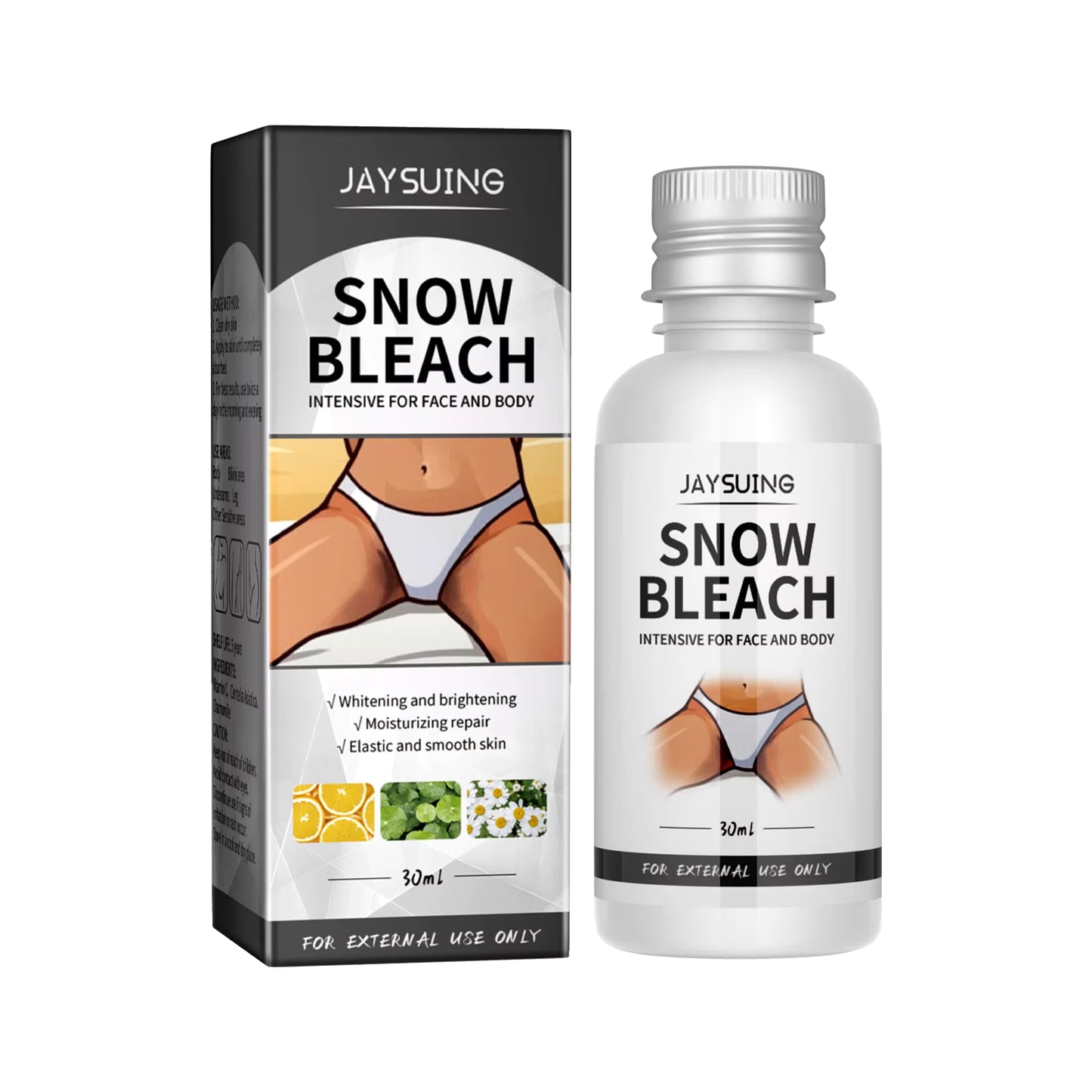 ✨ كريم التبييض  للمناطق الحساسة  (Snow Bleach)